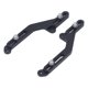 thumbnail image 1 of Ajustador de parabrisas de motocicleta, soporte de aluminio de repuesto para NC750X 2021, color negro, 1 par, 1 of 12