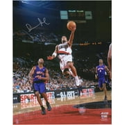 Damon Stoudamire Portland Trail Blazers Autographed 16" x 20" Lay Up vs. Toronto Raptors Photograph - Fanatics Authentic Certified