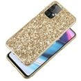 thumbnail image 4 of Compatible with Samsung Galaxy A23 4G Glitter Plating Case, Luxury Bling Sparkly Shiny Cute Soft TPU Plating Bumper Raised Camera Shockproof Back Cover Wireless Charging for Women Girl, Rosegold, 4 of 7