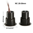 thumbnail image 2 of 2pcs RC-36 NC Recessed Wire Door Contact Sensor Alarm Magnetic Reed Switch Brown, 2 of 3