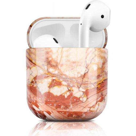 Compatible with AirPods Case, Airpods PC Hard Case Marble Cover Stylish Case Full Protective AirPods Charging Case Skin for AirPods 2/1 Charging Case