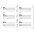 Keeper s large print spiral address password book with email spaces