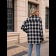 thumbnail image 3 of Camisas de Franela con Sobrecamisa A Cuadros Negra y Azul XXL, 3 of 8