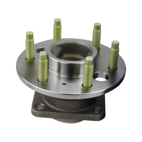 Rear Wheel Bearing Hub Assembly - with 4 Hole Rectangular Flange - Compatible with 2006 - 2008 Chevy Uplander FWD 2007
