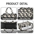 thumbnail image 4 of Large Capacity Tote Bag,Halloween Ghost Boo Pattern Handbag Fashion Luxury Tote Bag,15.7"x13"x 5.1" Inches,Laptop Compatible, 4 of 6