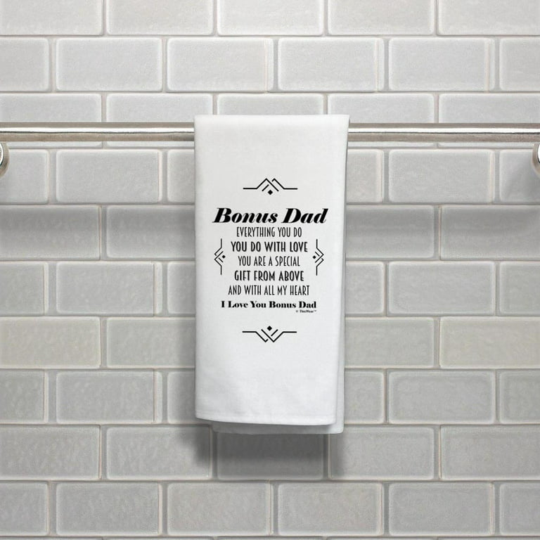 Father's Day Gift Funny Dish Towels Funny Kitchen 