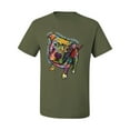 thumbnail image 3 of Dean Russo Some Angels Dog Lover Men's Graphic T-Shirt, Military Green, X-Large, 3 of 6