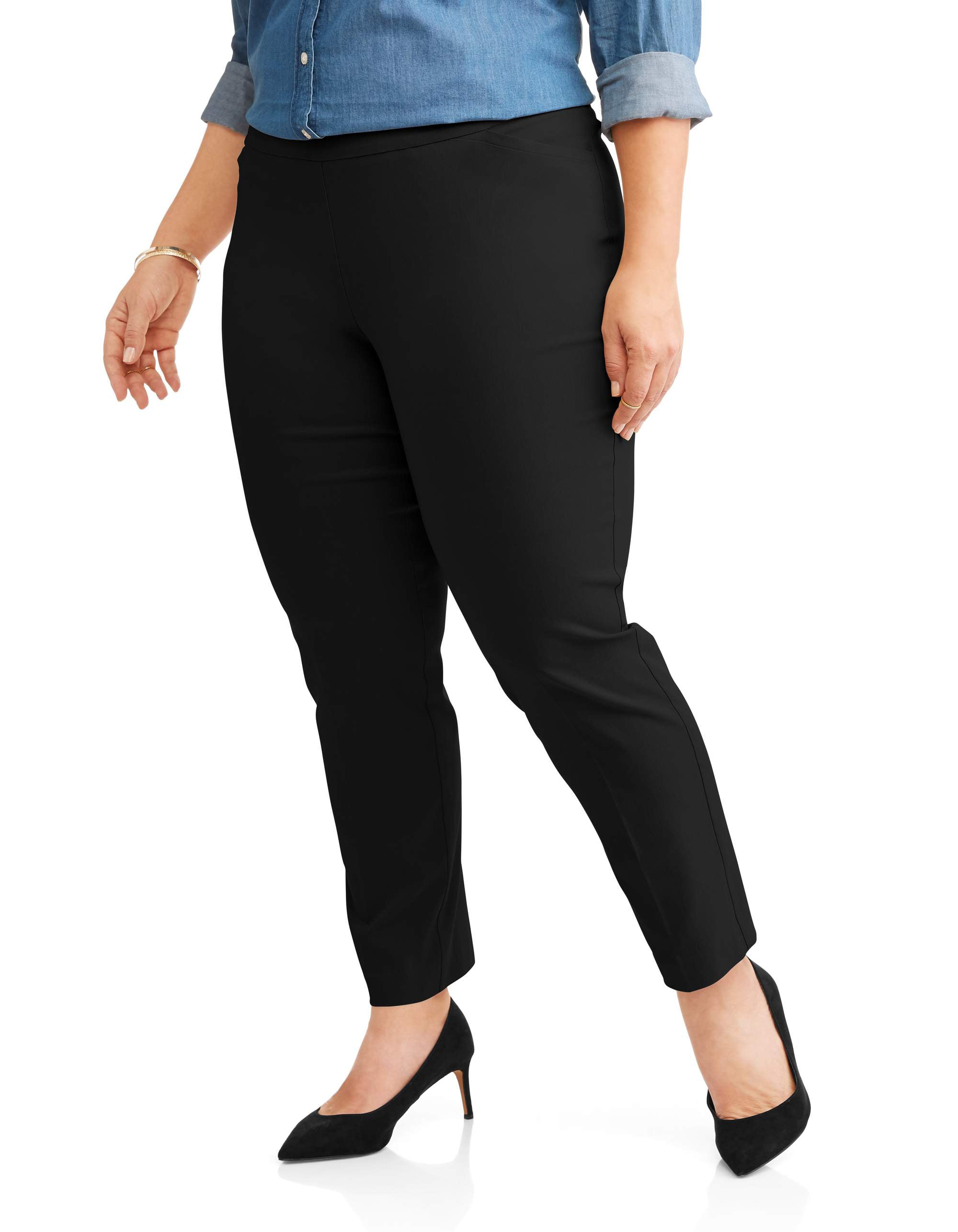 Plus Size Dress Pant with Stretch 