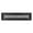 Powder Coated Black, variant on Achtek Air Return 2"x14" (Overall Size 4"x16") | Cast Aluminum Air Grille | HVAC Duct Cover for Home Ventilation