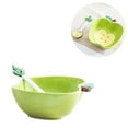 thumbnail image 1 of Creative Ceramic Fruit Shaped Bowl with Spoon Vegetable Salad Bowl Dessert Bowl Serving Plate, 1 of 6