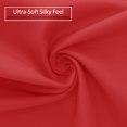 thumbnail image 5 of Nestl Pillow Sham Set of 2, Premium 1800 Series Double Brushed Bed Pillow Cases, Cherry Red, Euro 18" X 18", 5 of 5