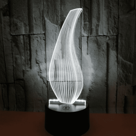 

3D Night Light Bottle Led Light Optical Illusion Lamp 7 Color Changing Birthday Christmas Gifts for Home Decoration（Style 11）