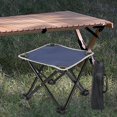 thumbnail image 6 of yotijay Camping Stool Lightweight Ottoman Foot Rest Stool for Park Backpacking Patio Blue, 6 of 9