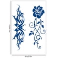 thumbnail image 3 of 2 uds jugo pecho tatuaje pegatina espalda tatuaje pegatina 80x110mm (GZX-001-002), 3 of 9