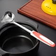 thumbnail image 5 of Gravy Ladle, Small Ladles for Serving Sauce, Stainless Steel Sauce Ladle with Pouring Spout, 12 inch Drizzle Spoon for Gravies and Dressings, Durable Construction, Silver, 5 of 5
