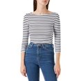thumbnail image 1 of walmart Essentials Womens 3/4 Sleeve Boatneck T-Shirt, 1 of 5