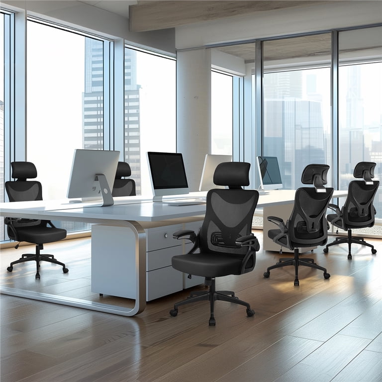 Alden Design High Back Ergonomic Mesh Office Chair with Adjustable