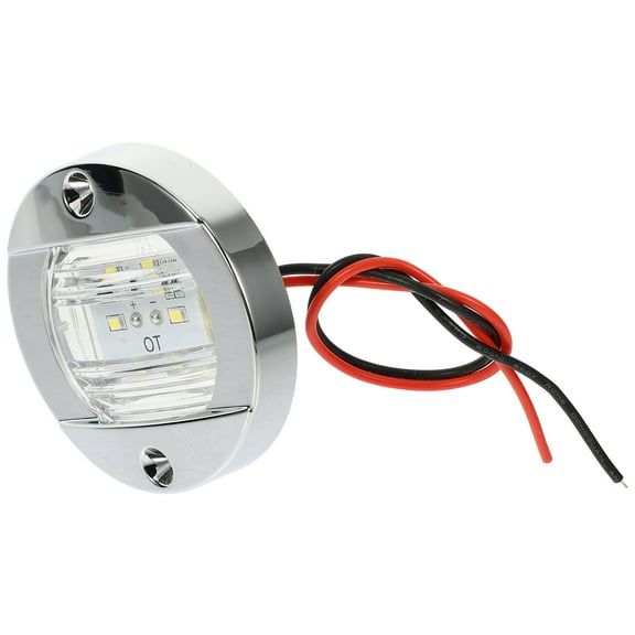 Marine LED Boat Light Waterproof Lights Rear Car Side Signal Headlamp Navigation Abs White