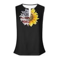 thumbnail image 4 of Camisetas para las Mujeres Día de la Independencia Impresión Suelta Cuello Redondo sin Mangas, Camisetas de Verano para las Mujeres, 4 of 4