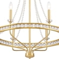 thumbnail image 5 of SEV-1806-AG Crystorama Lighting Seville - 6 Light Chandelier-36.5 Inch Tall and 28 Inch Wide, 5 of 7