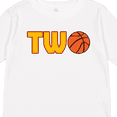thumbnail image 4 of Inktastic Basketball Second Birthday Boys or Girls Long Sleeve Toddler T-Shirt, 4 of 5