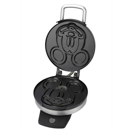 Disney Classic Mickey Belgian Waffle Maker, Stainless Steel