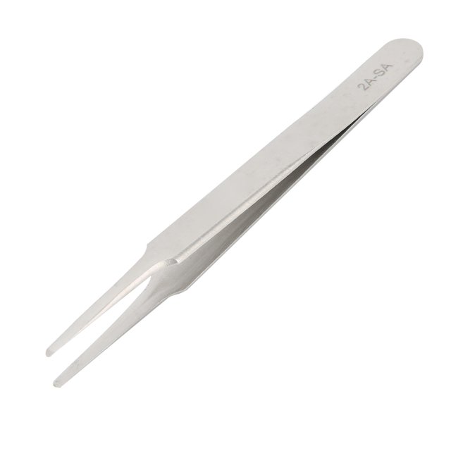 Tweezers Stainless Steel Non Anti Acid Tweezers Watch Repairing Tool 2A-SA