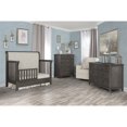 thumbnail image 3 of Evolur Convertible Crib Toddler Guard Rail in Smokey Brushed Grey, 3 of 3