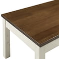 thumbnail image 3 of Wood Coffee Table White Distressed | Furniture Dash CADB962, 3 of 5