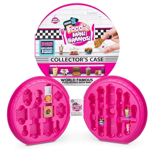 Estuche de coleccionista Mini Brands Foodie Series 2 ZURU para niñas