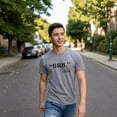 thumbnail image 4 of Mens BRB Jesus T Shirt Funny Easter Christian Religious Church Text Faith Tee Graphic Tees, 4 of 9