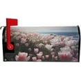 thumbnail image 4 of Flower Tulips Mailbox Cover Magnetic Mailbox Wrap Post Letter Box Cover Home Decorative for Standard Mailboxes, 4 of 6