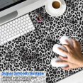 thumbnail image 2 of Long Mouse Pads for Desk,Black and Tan Leopard Print Desk Mats on Top Of Desks, Desk Mouse Pad Extra Large with 3mm Non-Slip Base and Stitched Edge for Gaming,Office,Work,Home 47.3"x23.6", 2 of 6