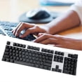 thumbnail image 3 of 104pcs/set Key Cap Universal Ergonomic Abs High-end Backlit Keycap Or Mechanical Keyboard, 3 of 5