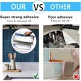 thumbnail image 4 of AdoDecor Peel and Stick Subway Tile Backsplash, Blue, 12" x 12", 10 Sheets, Waterproof, Heat Resistant, Easy DIY, Smooth Surface, 4 of 7
