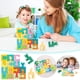 thumbnail image 1 of Bloques de madera para combinar formas | Juguete educativo de construcción para niños | Entrenamiento de lógica y pensamiento espacial | Juego de ensamblaje geométrico de 16 x 16 cm, 1 of 6
