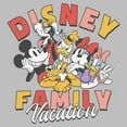thumbnail image 2 of Mens Mickey & Friends Family Vacation Lightweight Hoodie, 2 of 4