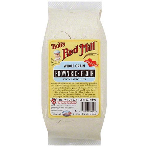 Bob's Red Mill Brown Rice Flour, 24 oz (Pack of 4) - Walmart.com ...