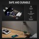 thumbnail image 3 of Cargador de pared USB C AVAPOW 18W de carga rápida negro, 3 of 5