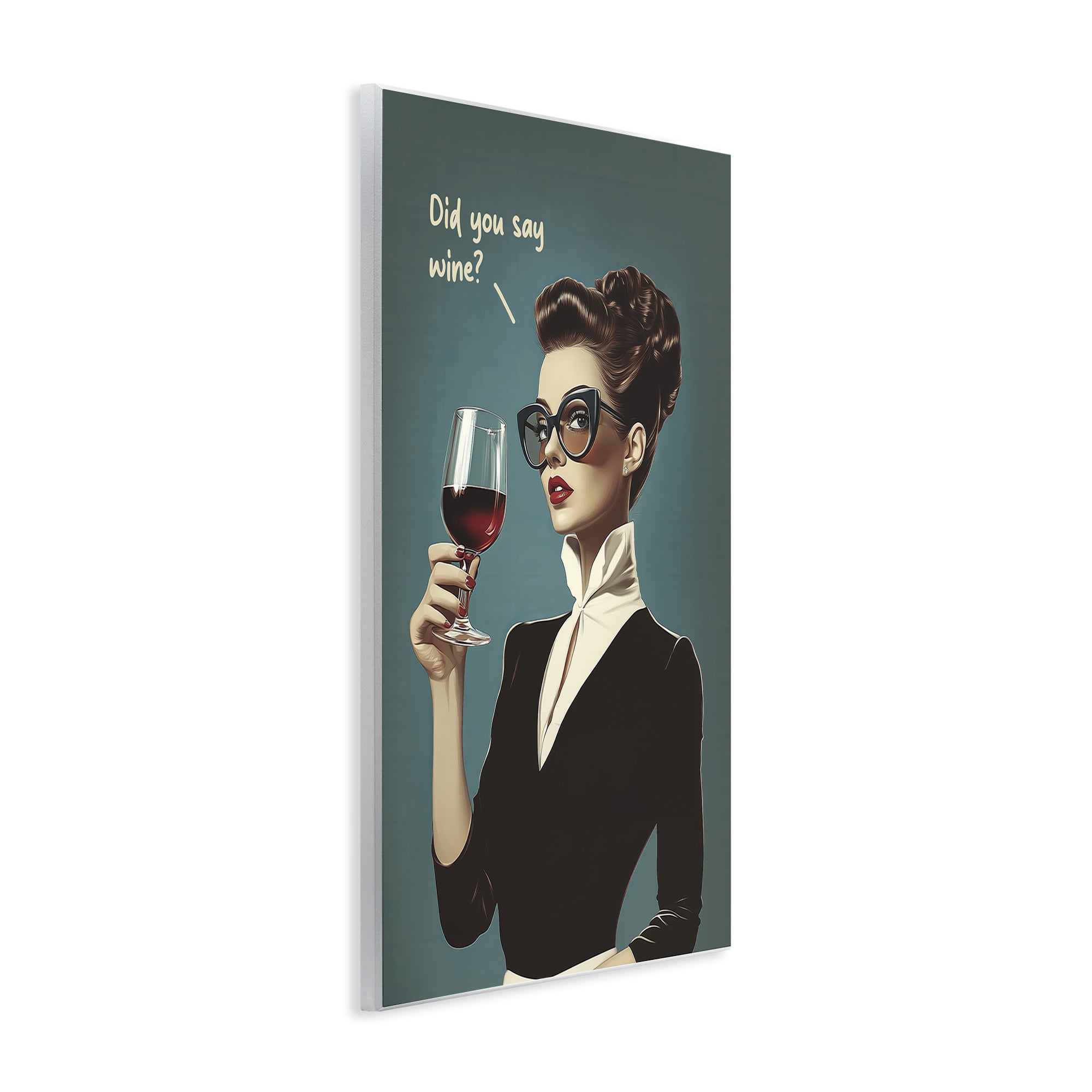 Stupell Industries Did You Say Wine Wall Plaque Art, design by Andreas Magnusson