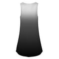 thumbnail image 5 of Summer Dress Saving! Jerdar Plus Size Women Dress Round-Neck Printing Sleeveless Tunic Dresses T-Shirt Dresses Black M, 5 of 5