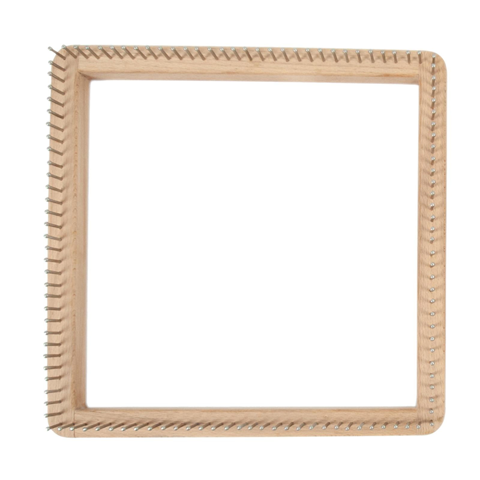 2Pcs Handmade Knitting Loom Board DIY Wooden Needlework Handcrafts Supplies