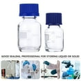 thumbnail image 4 of OUNONA 10 Pcs Bouteilles en Verre Rondes avec Couvercles pour Stockage de Réactifs, 4 of 5