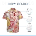 thumbnail image 7 of High Quality Hawaiian Shirts for Men Short Sleeve Aloha Beach Shirt Floral Summer Casual Button Down Shirts Blouses WFO3SQ, 7 of 7