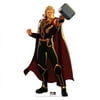76 x 42 in. Thor Cardboard Cutout, Marvel - What If