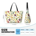 thumbnail image 4 of Easygdp Vegetable Bolsa de Viaje de Playa de Gran Capacidad, Bolsa Tote Perfecta para la Playa, Escapadas de Fin de Semana y Viajes, 4 of 7