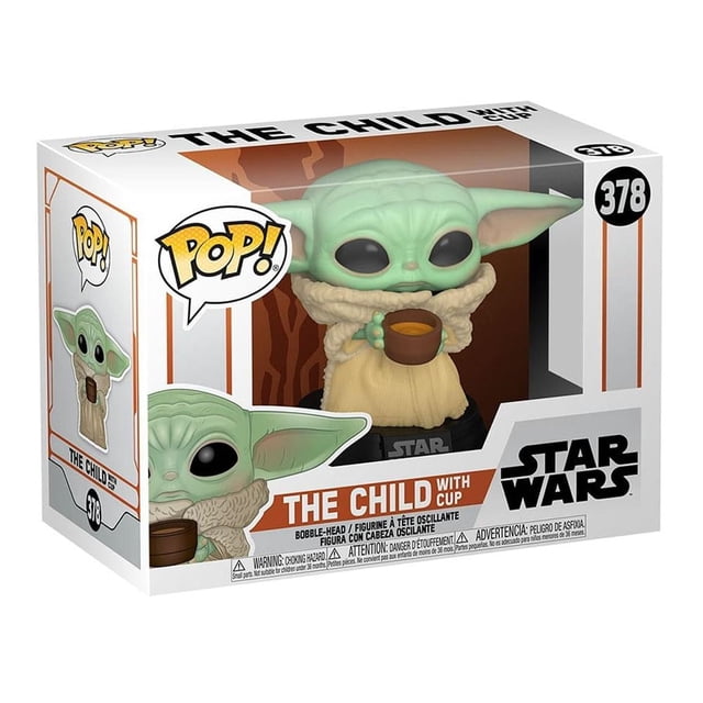 Figura Funko Star,Wars The,Child,with,Cup,3.75,Pulgadas