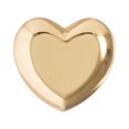 thumbnail image 1 of Plato de joyería en forma de corazón Bandeja de almacenamiento de acero inoxidable Bandejas organizadoras de joyas Regalo de San Valentín para mujeres damas (dorado), 1 of 5