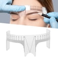 thumbnail image 4 of Règle de Sourcil, Facile à Utiliser Règle de Sourcil 3 Types de Règle de Sourcil pour un Magasin Professionnel à Usage Domestique A,B,C, 4 of 8