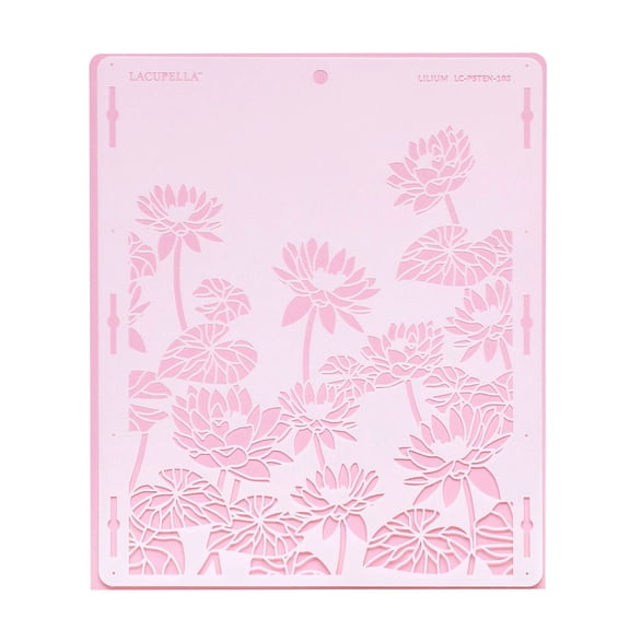 Lacupella Cake Stencil Lily Flower LILIUM